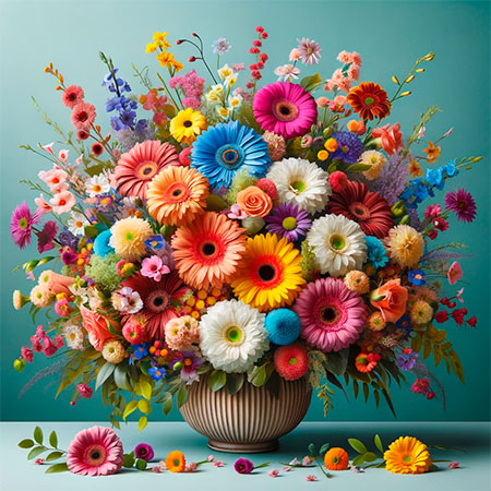 Arreglo de Flores Mixtas - Floristería Pura Vida